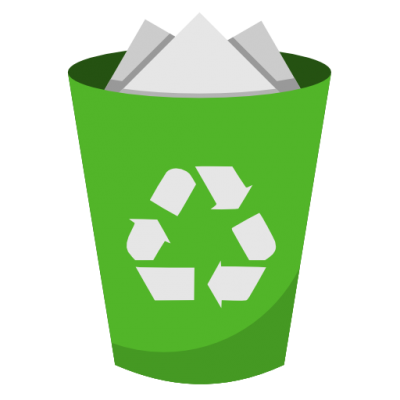 System Recycling Bin Full Icon Png PNG Images
