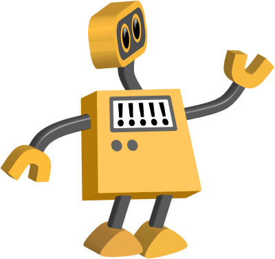 Yellow Robot Png PNG Images