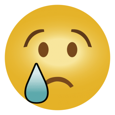 Sad Emoji Icon PNG Images