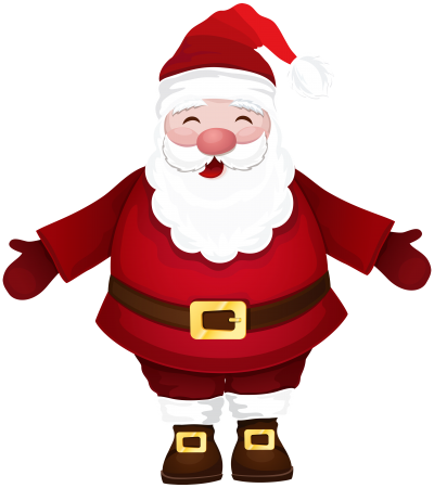 Great High Quality Cute Santa Claus Background Transparent PNG Images