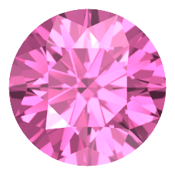 Pink Gold Ring With Sapphire Stone Png PNG Images