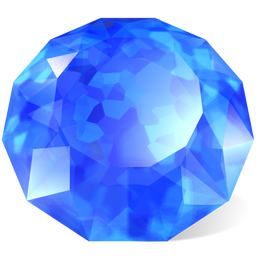 Sapphire Stone PNG Vector Images with Transparent background ...