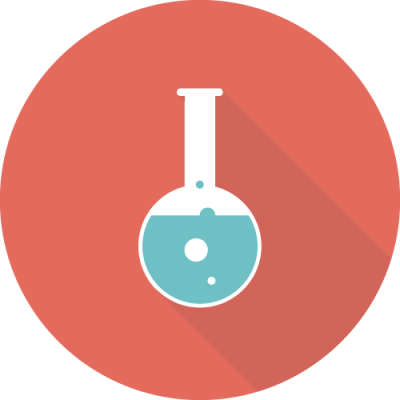 Red Lab Science Transparent Icon PNG Images