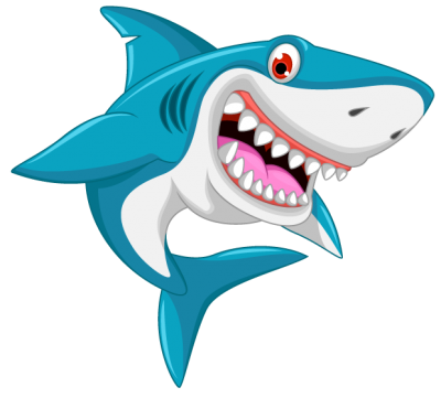 Blue Toy Happy Shark Clipart Free Download PNG Images