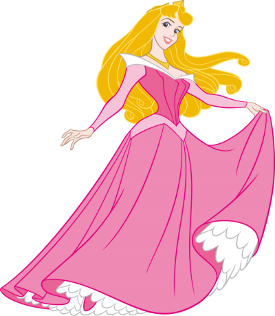 Aurora Pink Princess Png PNG Images