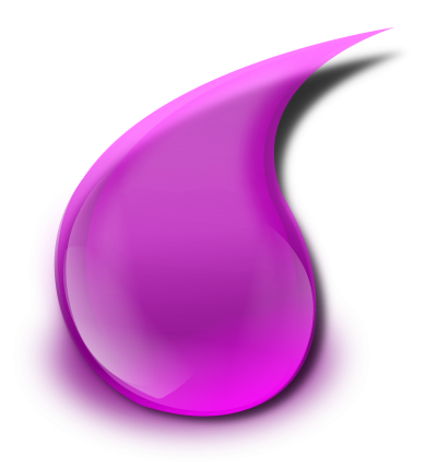Clipart Purple Slime Drop Png PNG Images