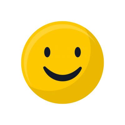 Round Yellow Smile Free Download PNG Images