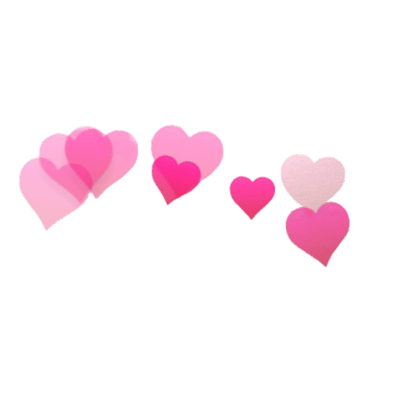 Snapchat Filter Hearts Transparent Png PNG Images