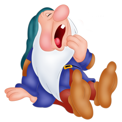 Sleepy Snow White Dwarf Png image PNG Images