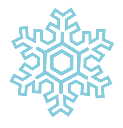 Turquoise Snowflake Transparent Photo Free Download PNG Images