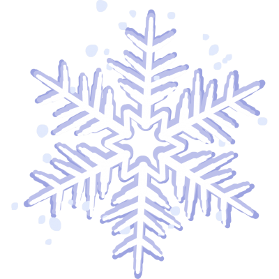 Star Shaped White In Middle Snowflake Png Hd Background PNG Images