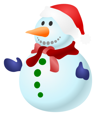 Cute Big Snowman Images Background, Cute, Carrot, Winter PNG Images
