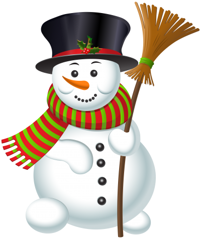 Smile, Snowman Transparent Picture With Broom PNG Images