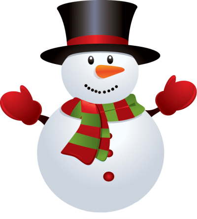 Happy Snowman Clipart Picture Hd, Gloved, Hat, Button PNG Images