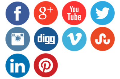 Social Media Cut Out Png PNG Images