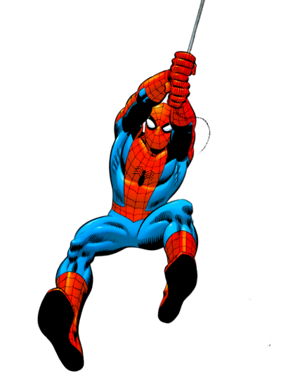 Spiderman Clipart Hd Photo Hanging On A Rope PNG Images