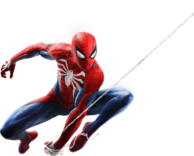 Pulling His Web Spiderman Images Png Download PNG Images