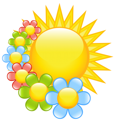Clipart Photos Spring Sun PNG PNG Images