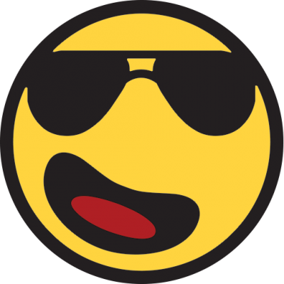 Sunglasses Emoji Simple PNG Images