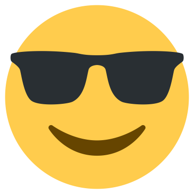 Sunglasses Emoji Icon PNG Transparent Background 512x512px - Filesize ...