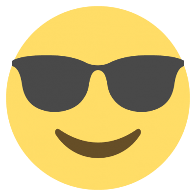 Download SUNGLASSES EMOJI Free PNG transparent image and clipart