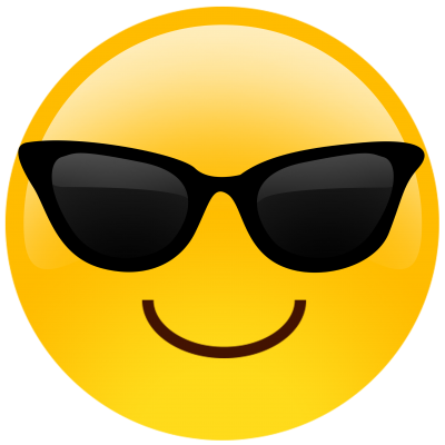 Sunglasses Emoji Picture PNG Images