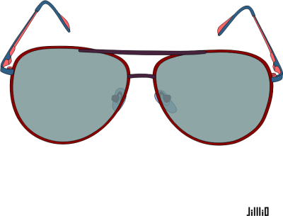 Color Frame Sunglasses Clipart PNG Images