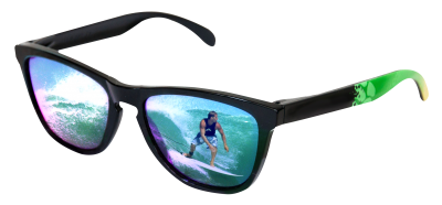 Sunglasses With Surfer Reflection Png Images PNG Images