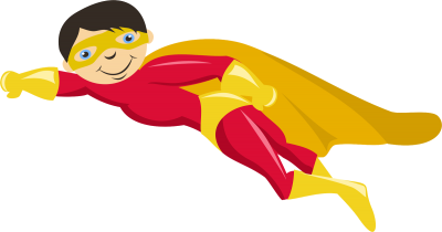 Kids With Superheroes Costumes Png Photo PNG Images