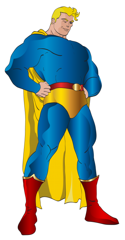 Strong, Blonde Superhero Png Photos PNG Images