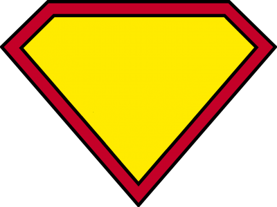Superman Logo Blank HD Image PNG Images