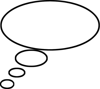 Thought Bubble Png Clipart PNG Images