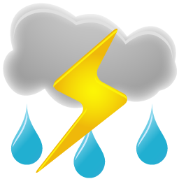 Thunderstorms Icon Pictures PNG Images