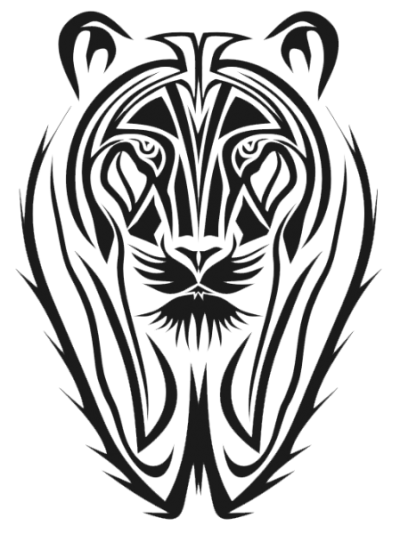 Tribal Tiger Tattoos Old Png PNG Images