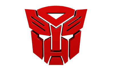 Transformers Red Head Logo PNG Images