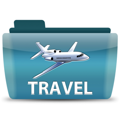 Travel Airplaen Folder Png PNG Images