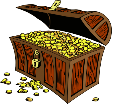 Old Treasure Chest Gold Pictures PNG Images