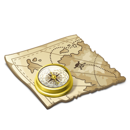 Treasure Map Pirates Icons Png PNG Images