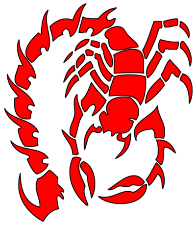Tribal Scorpion Tattoos Png Pictures PNG Images
