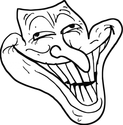 Big Mouthed Trollface Images Free Download PNG Images