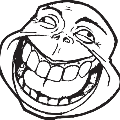 Troll Face PNG Vector Images with Transparent background - TransparentPNG