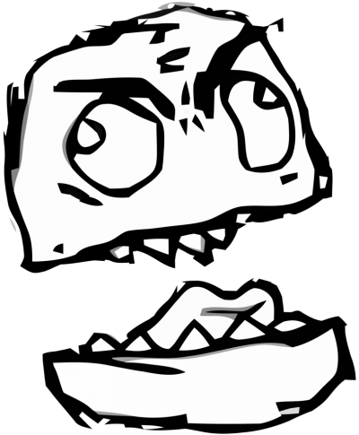Terrible Troll Face Clipart Hd Icon Transparent PNG Images