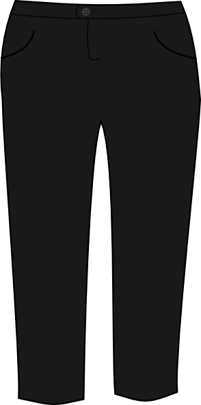 Trousers Black Clip Art At Png PNG Images