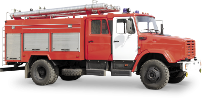 Red Construction Building Truck Transparent Background PNG Images
