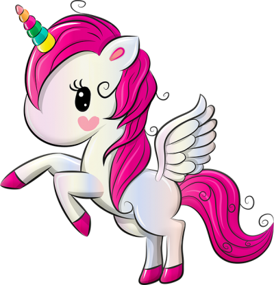 With Wings Pink Unicorn Transparent Picture Icon Download PNG Images