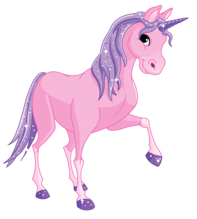 Pink Pony Unicorn Hd Background Picture, Cartoon Illustration PNG Images