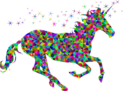 Abstract Colorful Unicorn Png HD Photo PNG Images