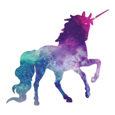 Digital Unicorn Background Picture Clipart, Color Luminous Coating PNG Images