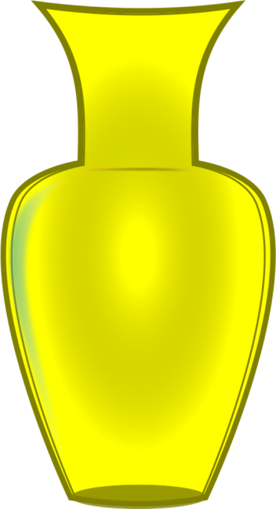 Yellow Vase Clip Art Png PNG Images