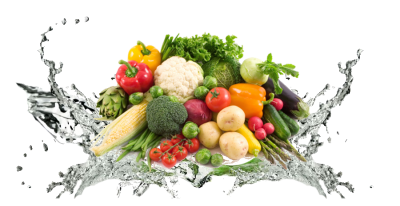 Washed Fresh And Fruit Vegetables Png PNG Images